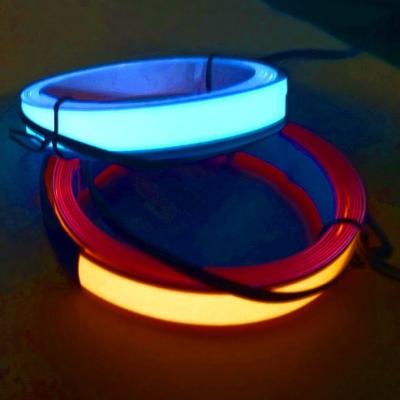 China Wholesale Price High Brightness Flexible EL Wire Panel Light Strip for sale