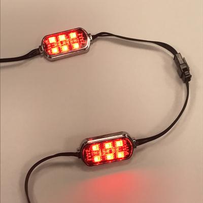 China Waterproof Chrome LED Modules Motorcycle Chopper Frame Neon Glow Lights Pod Kit JX-MPL for sale