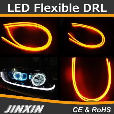 China Daytime Running Lamp DRL 2 PCS 12V Car Running Lights Soft Tube for sale