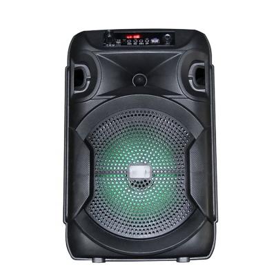 China Portable wireless audio party maker Eagle DJ cart wireless speaker with LED light for sale