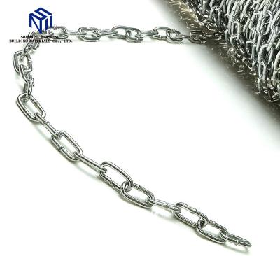 China Drag Chain China Linyi Galvanized 3mm Galvanized Link Chain for sale