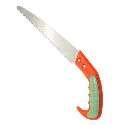 China Hot Sale Wood DIY Tools Garden Tree Hand Saw Pruning Trimming Saw With Soft Handle for sale