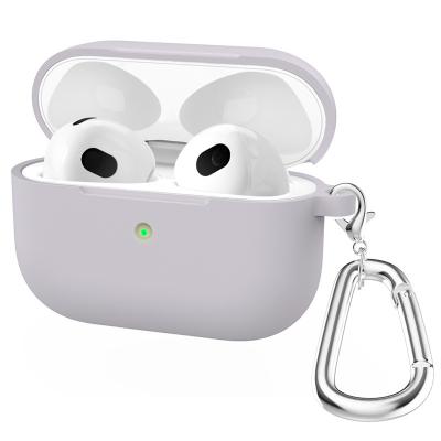 China Anti-drop Dustproof Shockproof Sports Protective Silicone Rubber Earphone Soft Case For Airpods pro for sale