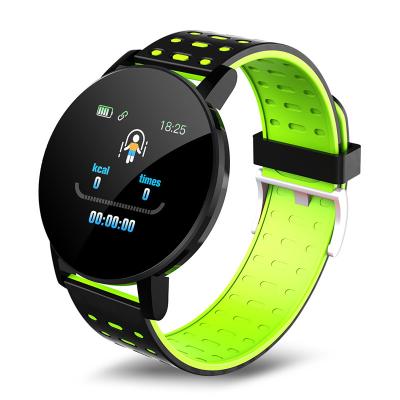 China Touch Screen Below 1 Dollar Cheap Product Sports Smart Watch 119 Plus Water Resistant Band Sleep Tracker Step for sale