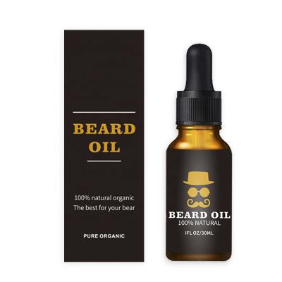 China Private Label DEEP CLEANING Natural Organic Effective Growth Smoothing Beard Oil For Men for sale