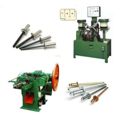 China High Speed ​​Aluminum Blind Rivet Nut Alu Rivet Nail Making Machinery For Blind Rivet Production Line for sale