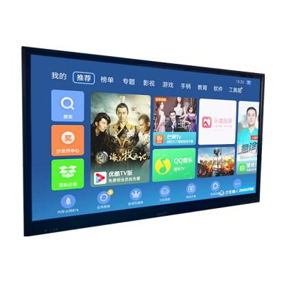 China 65 Inch Indoor UHD 4K Interactive Flat Panel TV Touch Panel Apply To Conference Education And Advertising for sale