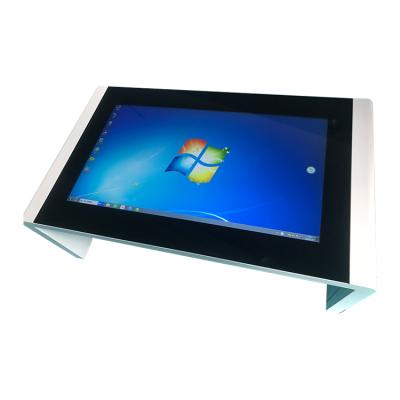 China Interactive Windows LCD Buildings Cafe Android Game Smart Touch Screen Table for sale