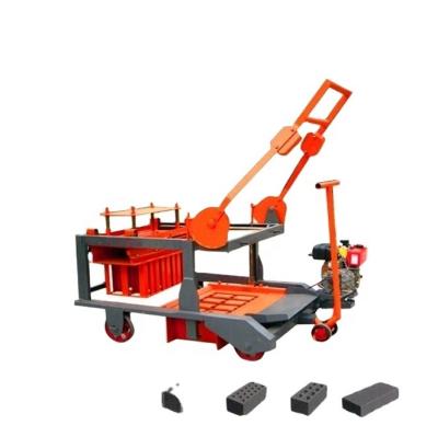 China Egg Layer Hollow Block Machine Shandong QM4-45 Simple for sale