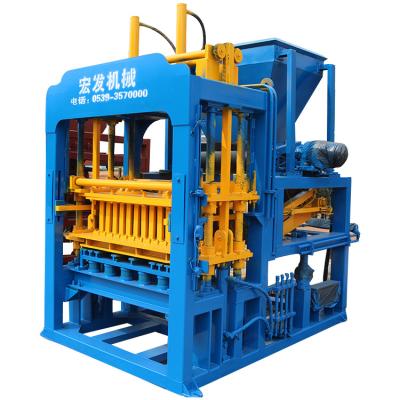 China Solid Concrete Block Making Machine Block Machine for sale