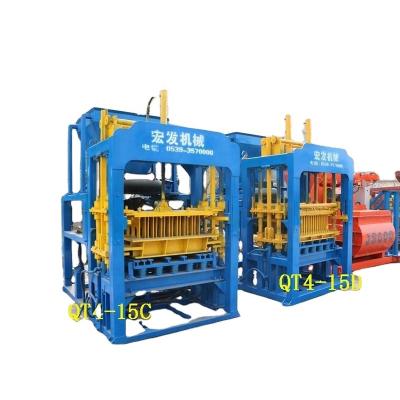 China QT4-15C Cement Hollow Block Machine In Philippines for sale