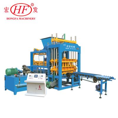 China Hydraulic Semi Automatic Block Machine Pressure QT5-15 Concrete for sale