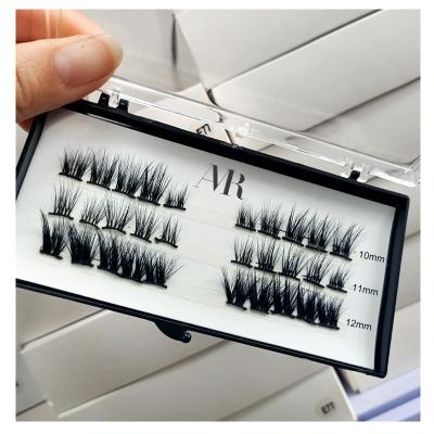 China Natural Hot Long Bunch Segmented Diy Eyelash Extension Kit At Home Self-Applying Diy Lash Extension Different Lashes for sale