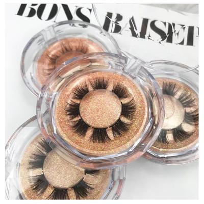 China 2021 New Arrivals Vegan 3d Segment Lashes Clump False Eyelashes Long Natural Tapered Fluffy Graft Segmented Lashes 2021 for sale