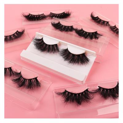 China glitter & Wholesale Seller 3D Mink Eyelash Full Strip Lashes 25mm False Eyelash Eyelash Box Shimmery mink lashes3d for sale