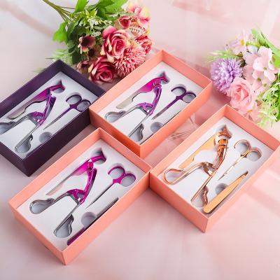 China Private Label Eyelash Curler Wholesale HEATING Makeup Tools False Eyelash Curler Rose Gold Eyelash Curler for sale