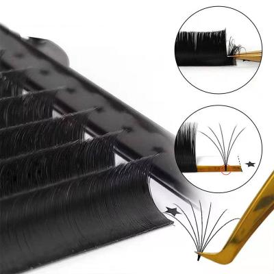 China Individual Thick Volume Russian False Mink Eyelashes Eyelash Extension OEM Different Strands for sale