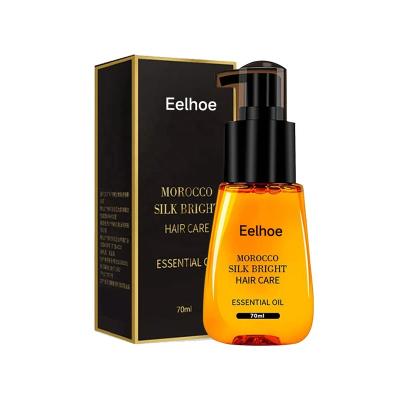 China EELHOE Color-protecting Effect Obvious Best-Selling Anti-Frizz Moisturizing Repair Smoothing Morocco Silk Bright Hair Care Essential Oil for sale