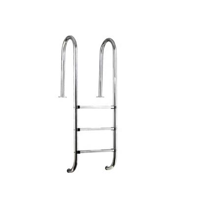 Cina Factory Direct Selling 304 Stainless Steel Above Ground Swimming Pool Ladder Pool Railing Ladder in vendita