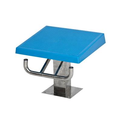 China One step or two steps durable frp starting block removable standard diving platform swimming pool starting blocks for sale