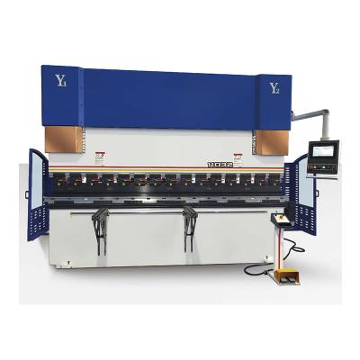 China Metal Steel Sheet Bending 100T/2500 DELEM DA-53T CNC Controller Hydraulic Press Brake for sale