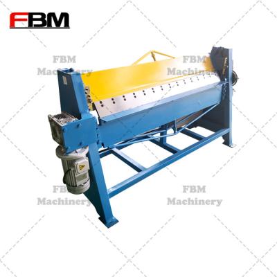 China Steel Sheet Low Cost WS-1.5X1300 Electric Panel Bending Electric Bending Folding Machine for sale