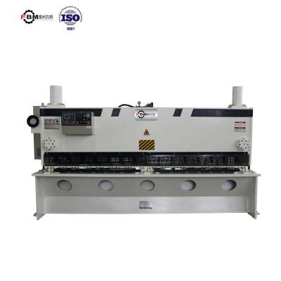 China steel sheet metal cutting strip cnc hydraulic guillotine shear machine good quality qc11k-6x3200 for sale