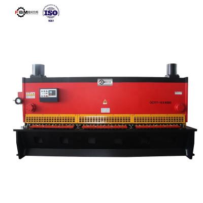 China Building material shops good quality qc11y-16x4000 Guillotina hydraulic shear machine for sale