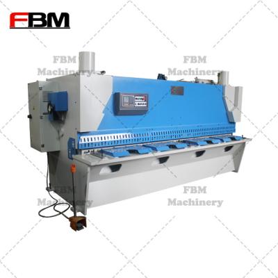 China Steel sheet metal cutting low cost FBM brand qc11y-8x3200 hydraulic shear machine for steel plate, guillotine shears for sheet metal for sale