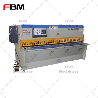 China Good quality cnc strip shearing machines hydraulic sheet metallurgy qc12y-4x2500mm, sheet metal cutting machine for sale