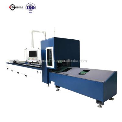 China Laser Cutter Good Quality 3 Chucks Metal Tube Laser Cutting Machine for sale