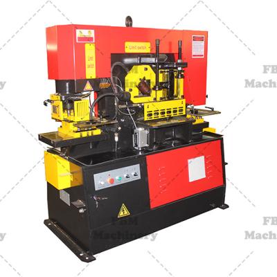 China Metal sheet stamping cheap price q35y-25 hydraulic locksmith machine with punch hole function for sale