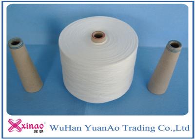 China 100% Virgin Core Spun Polyester Yarns and  Raw White Polyester Yarn for sale