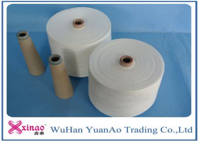 China 30S 100% Ring Spun Polyester Core Spun Yarn for Knitting , TFO Industrial Thread for Sewing for sale