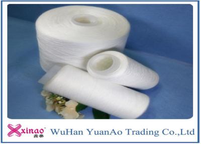 China Spun 40s/2 Virgin TFO Yarn Raw White Polyester Sewing Threads Eco-friendly for sale