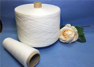 China 40s / 2 40s / 3 Natural White Polyester Core Spun Yarn With High Tenacity Strength for sale