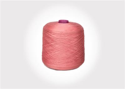 China Dyed low shrinkage 100% ring spun polyester yarn Eco - Friendly for sale