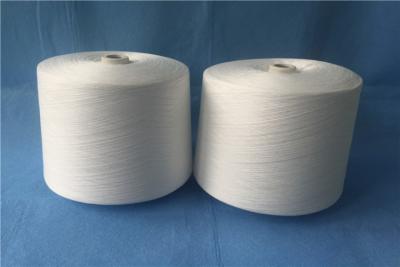 China 100% Polyester Industrial Yarn / One Twisting Yarn Raw White With High Strength for sale