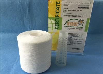 China High Strength 30/2 Plastic Tube Cone Ring Spun Polyester Yarn for sale