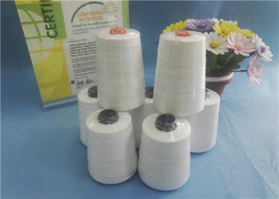 China High Tenacity Raw White Spun 100% Polyester Sewing Thread For Bag Closing for sale