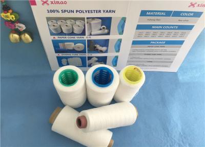 China High Tenacity Sewing Dyed Polyester Yarn , Yizheng Fiber S Twist And Z Twist Yarn for sale