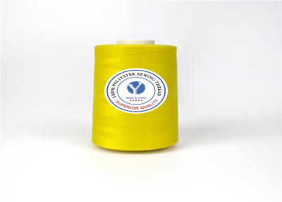 China Cheap 40/2 Clothing Polyester Sewing Thread Free Sample Offered Yellow for sale