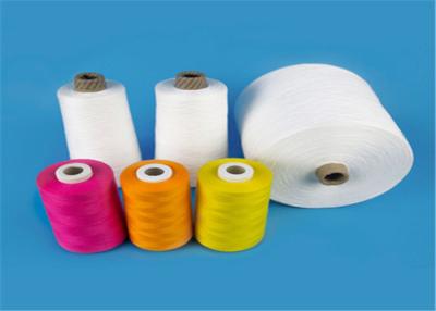 China Raw White 40s/2 60s/3 100% Virgin Polyester Spun Yarn for Sewing Thread High Tenacity for sale