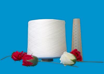 China Raw White Bright Ring Spun Polyester Yarn Sewing Thread For Bangladesh Market for sale