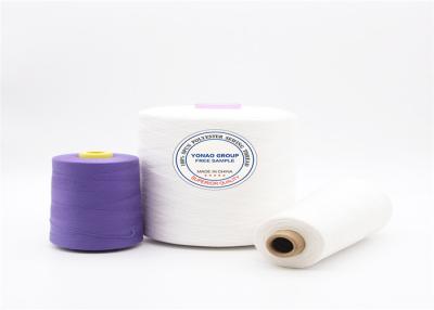 China Raw White Yarn ON Paper Cone 40/2 1.67KGS Spun Polyester Thread for Sewing Thread for sale