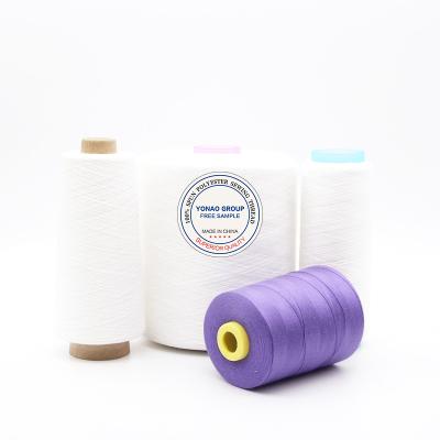 China 100% Spun Polyester Yarn On Dyeing Tube With OEKO Certificate for sale