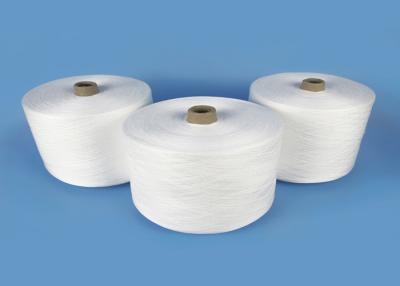 China RAW WHITE TWO-FOR-ONE TWISTER 100 POLYESTER SPUN YARN for sale