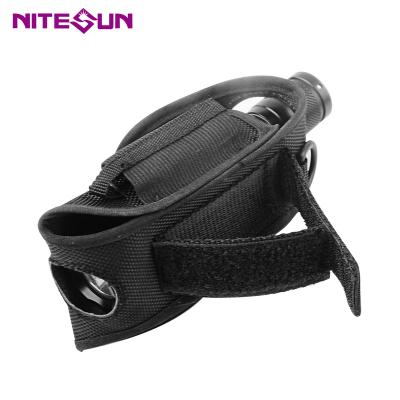 China Tactical Nitesun BR3000 19cm LED Flashlight/Gun Flashlight Holster Pouch Holder Waist Pouch for sale