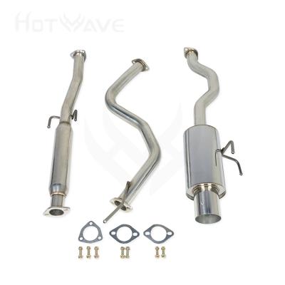 China HOTWAVE factory direct sale high performance catback for Honda Civic 92-00 (2d/4d) civic for sale