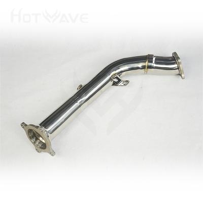 China HOTWAVE Catted Exhaust Downpipe For Audi B8 A4/A5 Q5 Quattro 2009-2015 2.0t Turbo A4 for sale